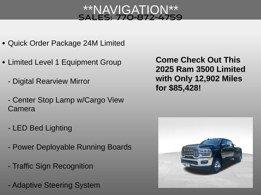 2025 RAM 3500 Limited