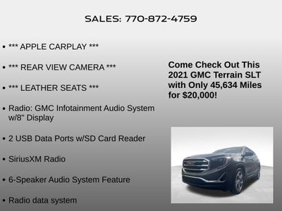 2021 GMC Terrain SLT