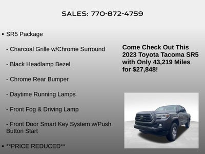 2023 Toyota Tacoma SR5