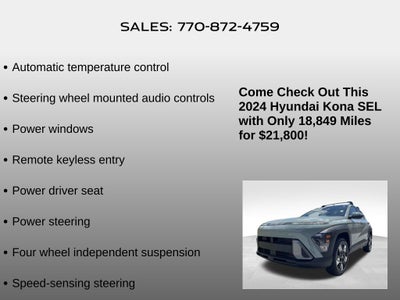 2024 Hyundai Kona SEL