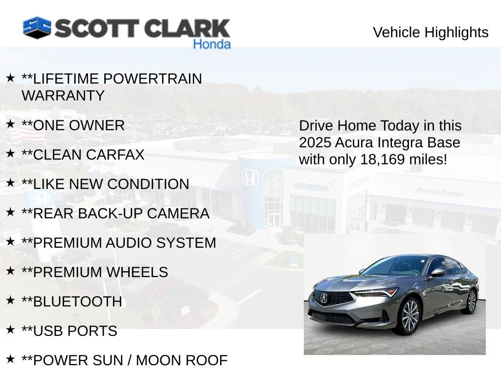 2025 Acura Integra CVT