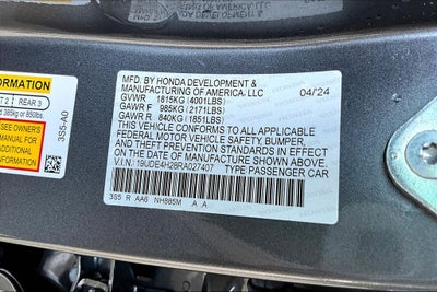 2024 Acura Integra CVT