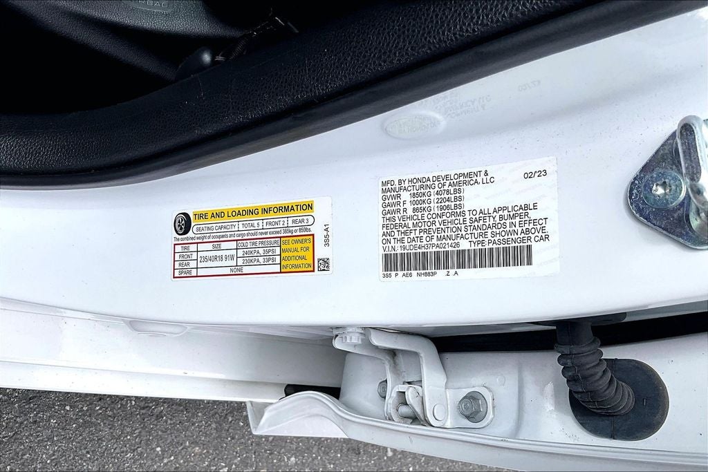 2023 Acura Integra w/A-Spec Package