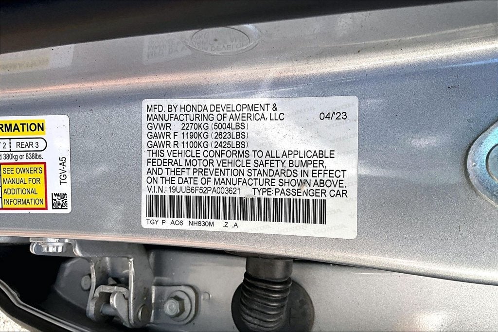 2023 Acura TLX w/A-Spec Package