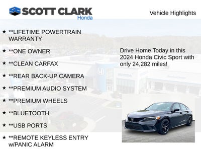 2024 Honda Civic Sport
