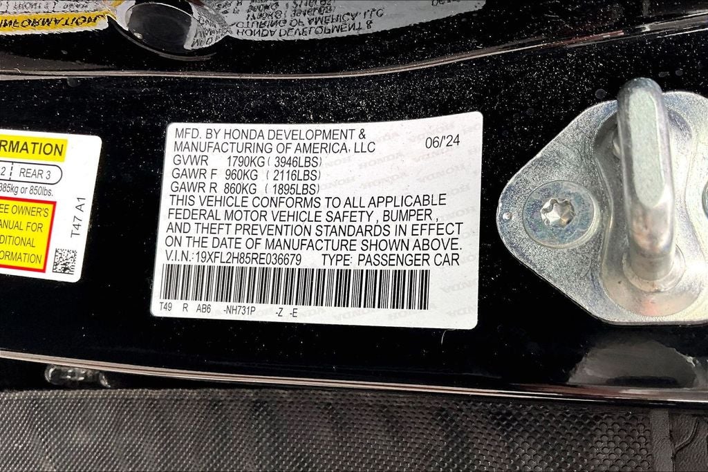 2024 Honda Civic Sport