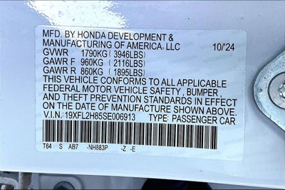 2025 Honda Civic Sport