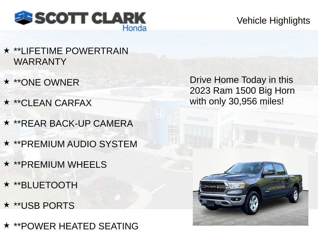 2023 RAM 1500 Big Horn