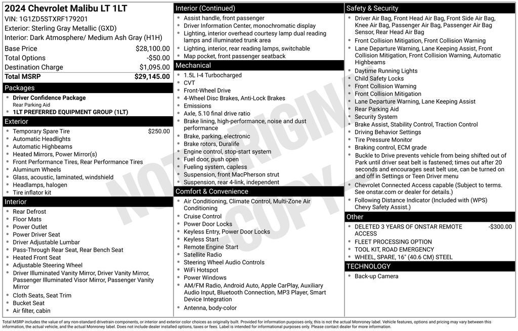 2024 Chevrolet Malibu LT