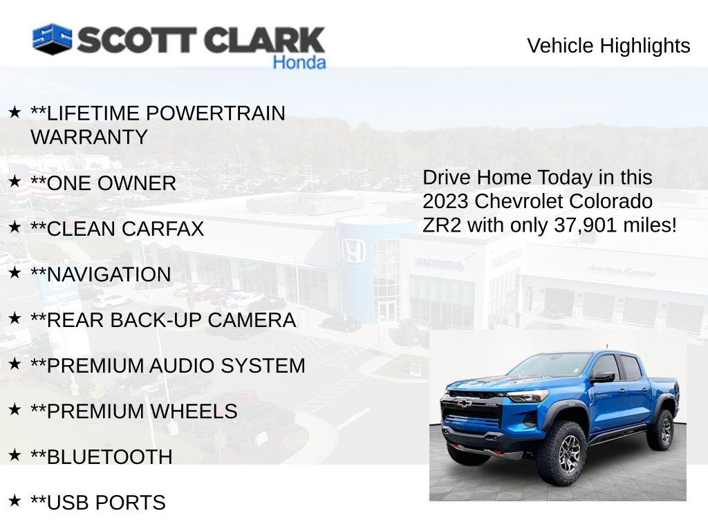2023 Chevrolet Colorado 4WD ZR2