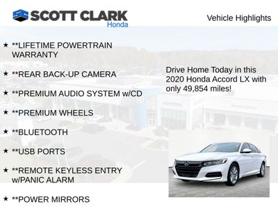 2020 Honda Accord LX