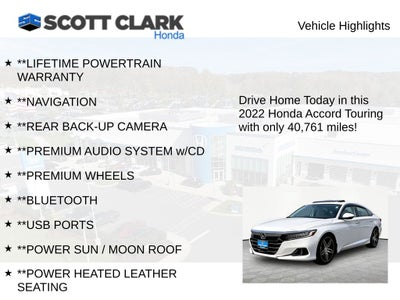 2022 Honda Accord Touring