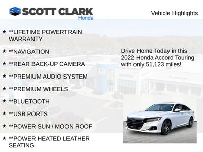 2022 Honda Accord Touring