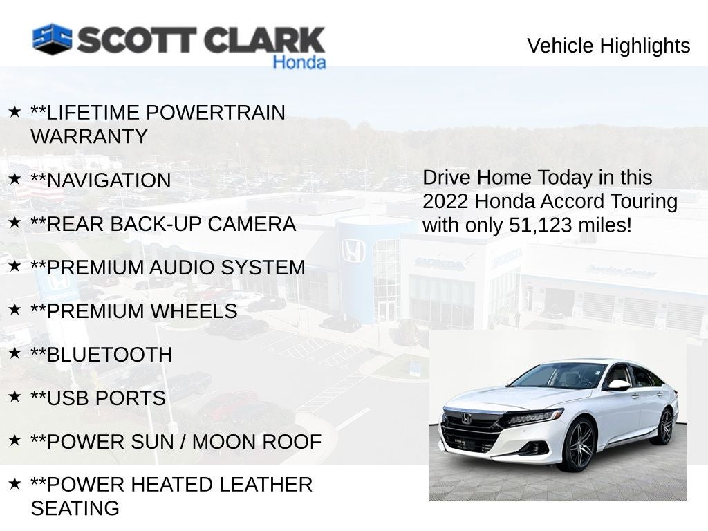 2022 Honda Accord Touring