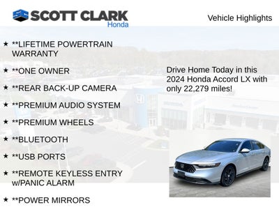 2024 Honda Accord LX