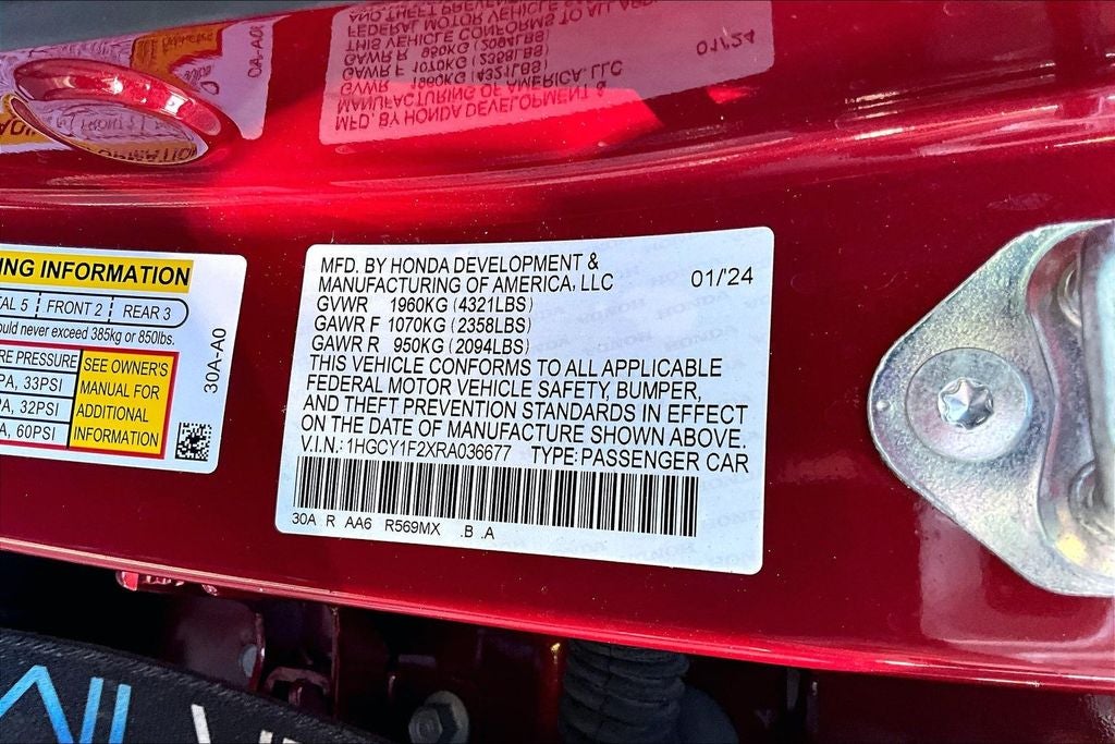 2024 Honda Accord LX