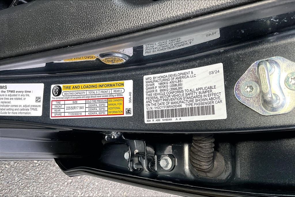 2024 Honda Accord EX