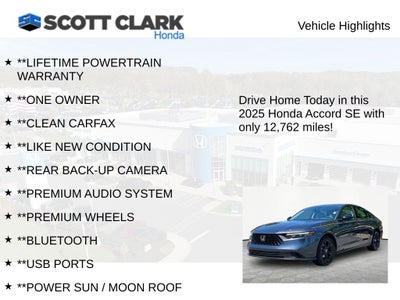 2025 Honda Accord SE