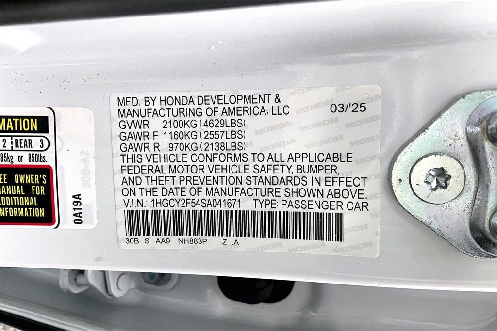 2025 Honda Accord Hybrid Sport