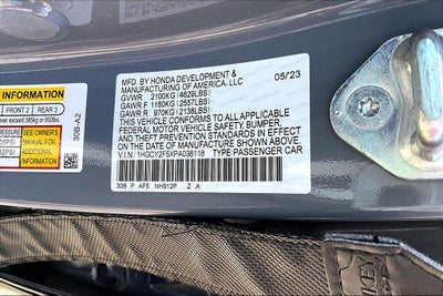 2023 Honda Accord Hybrid Sport