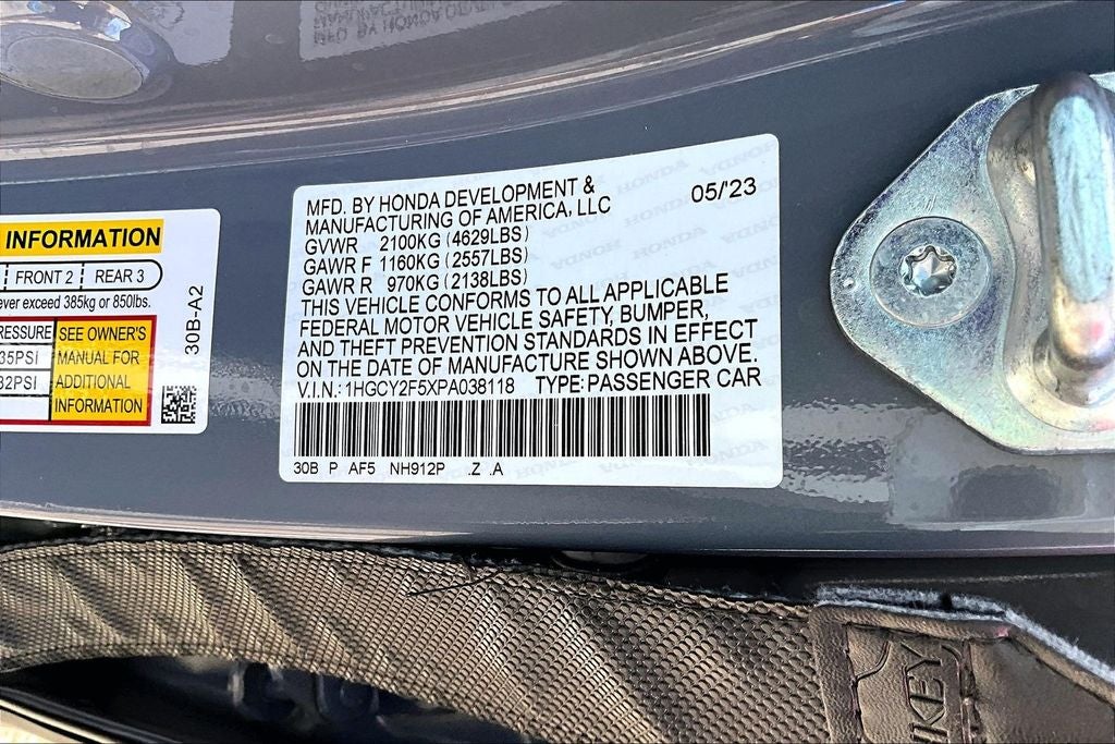 2023 Honda Accord Hybrid Sport