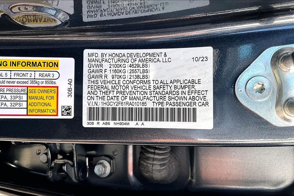 2024 Honda Accord Hybrid EX-L