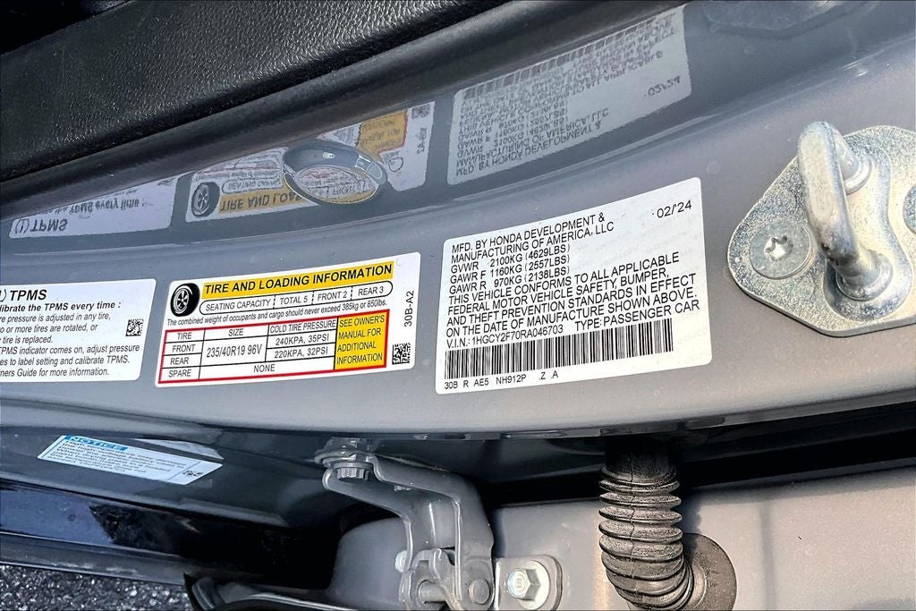2024 Honda Accord Hybrid Sport-L