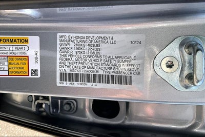 2025 Honda Accord Hybrid Sport-L