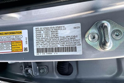 2023 Honda Accord Hybrid Sport-L