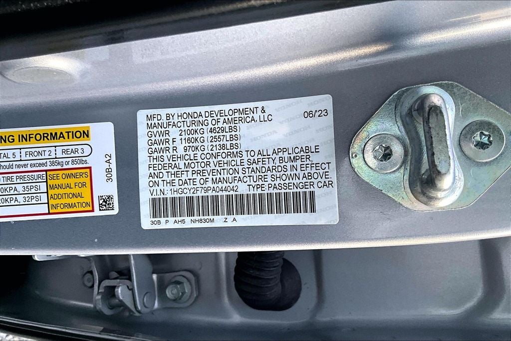 2023 Honda Accord Hybrid Sport-L
