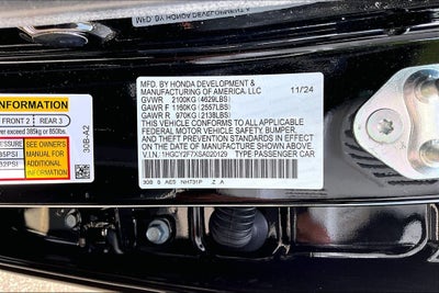2025 Honda Accord Hybrid Sport-L