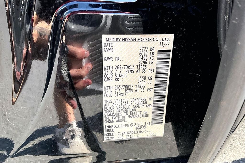 2023 Nissan Frontier PRO-X