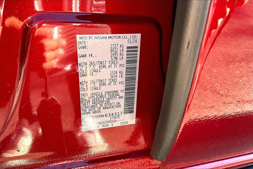 2024 Nissan Frontier PRO-4X