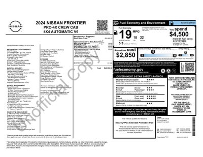 2024 Nissan Frontier PRO-4X