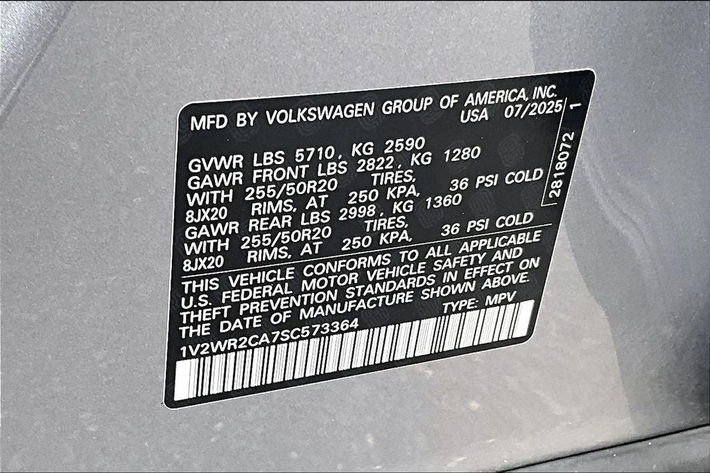 2025 Volkswagen Atlas 2.0T SE w/Technology
