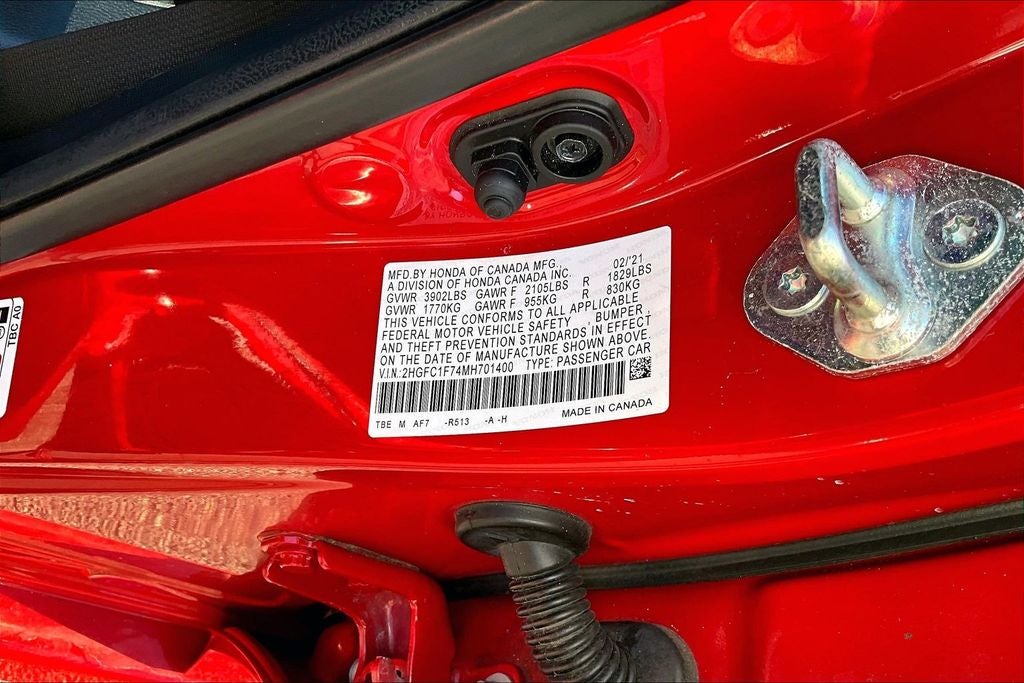2021 Honda Civic EX-L