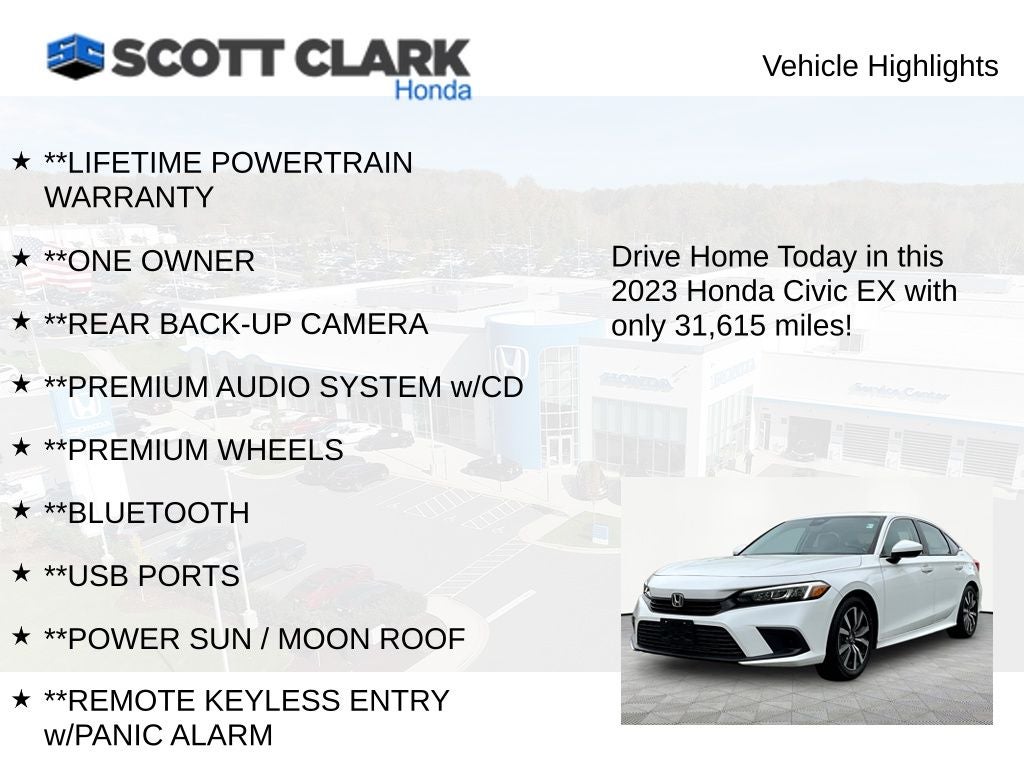 2023 Honda Civic EX