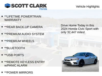 2024 Honda Civic Sport