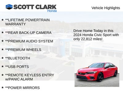 2024 Honda Civic Sport