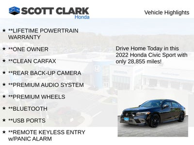 2022 Honda Civic Sport