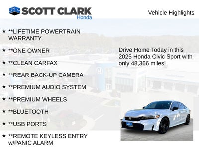 2025 Honda Civic Sport