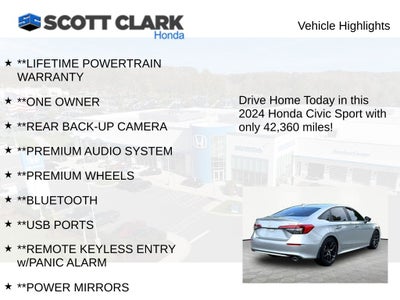 2024 Honda Civic Sport