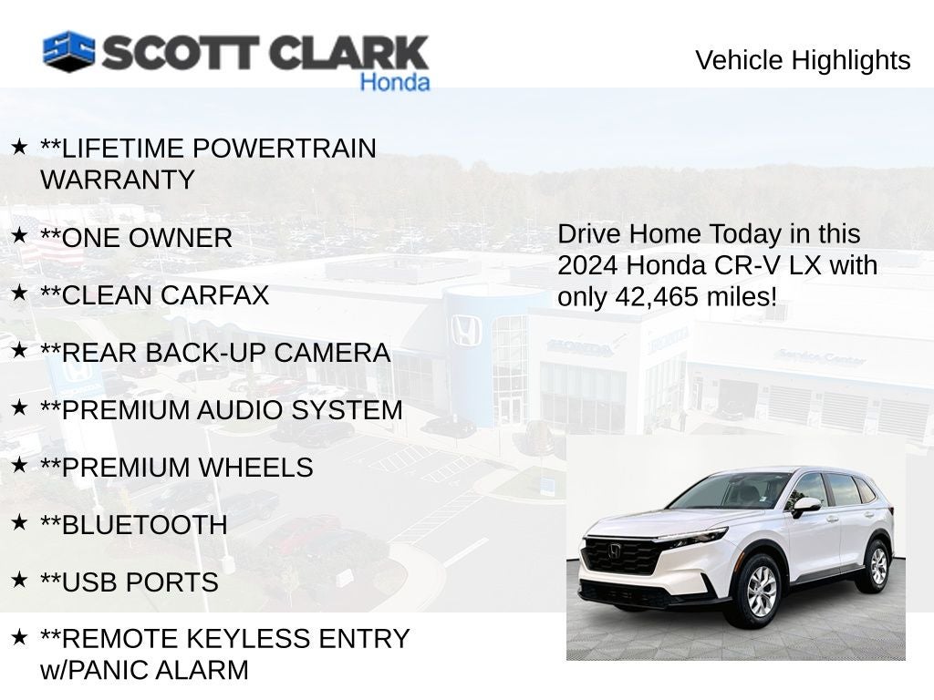 2024 Honda CR-V LX