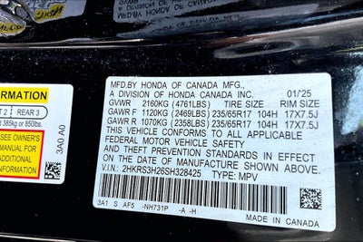 2025 Honda CR-V LX