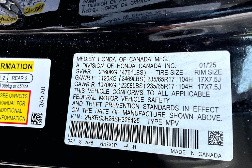 2025 Honda CR-V LX