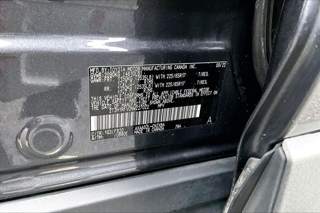 2022 Toyota RAV4 LE