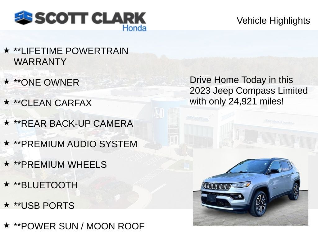 2023 Jeep Compass Limited