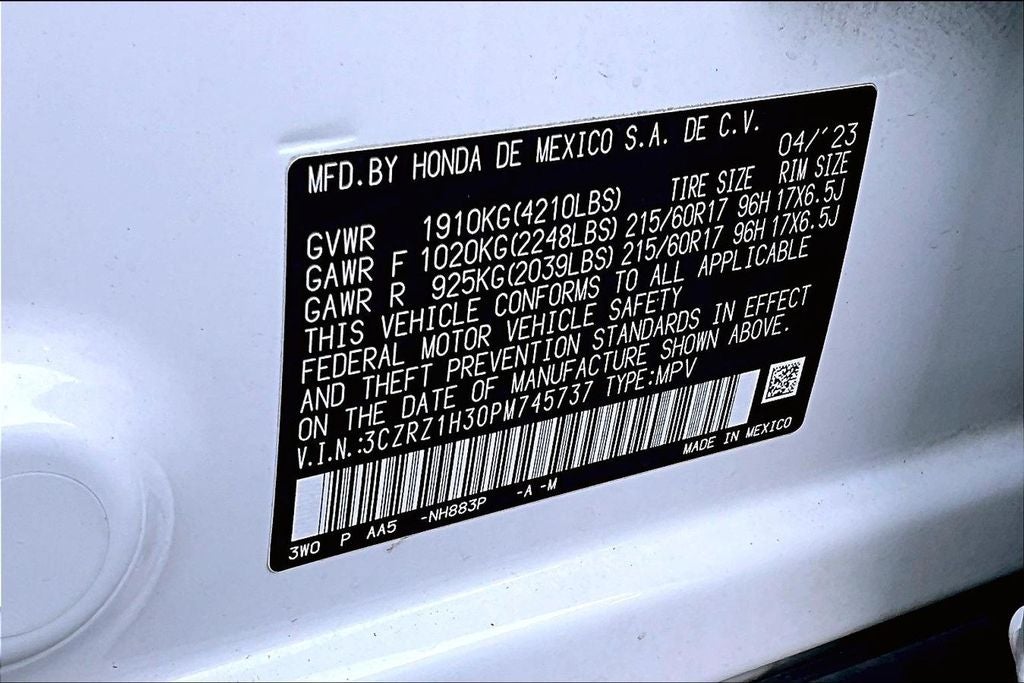 2023 Honda HR-V LX