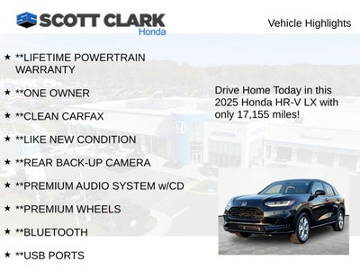 2025 Honda HR-V LX