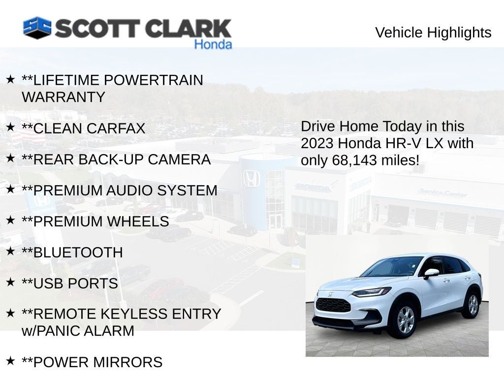 2023 Honda HR-V LX